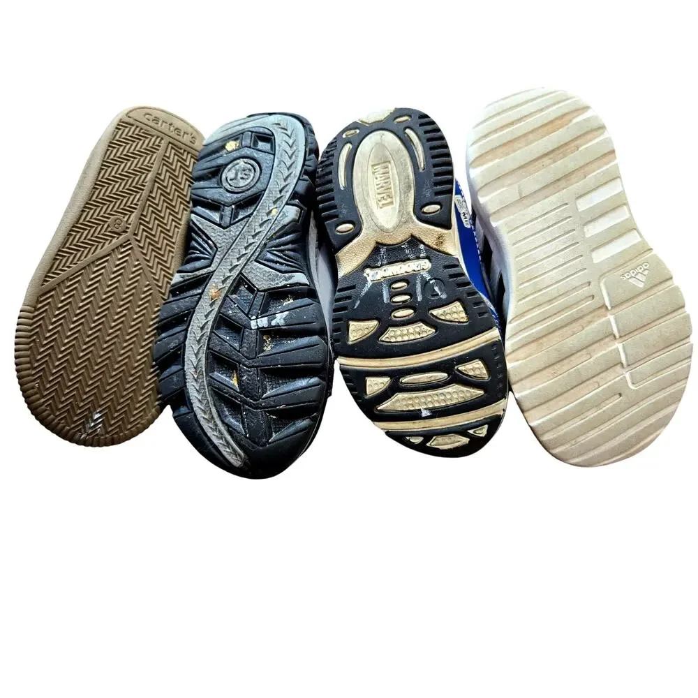 Carter's + More Boy's Size 7 8 Spiderman Sneakers Tennis Shoes Bulk Lot of 4